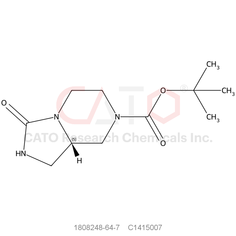 CAS No.:1808248-64-7,tert-Butyl (S)-3-oxohexahydroimidazo[1,5-a]pyrazine-7(1H)-carboxylate