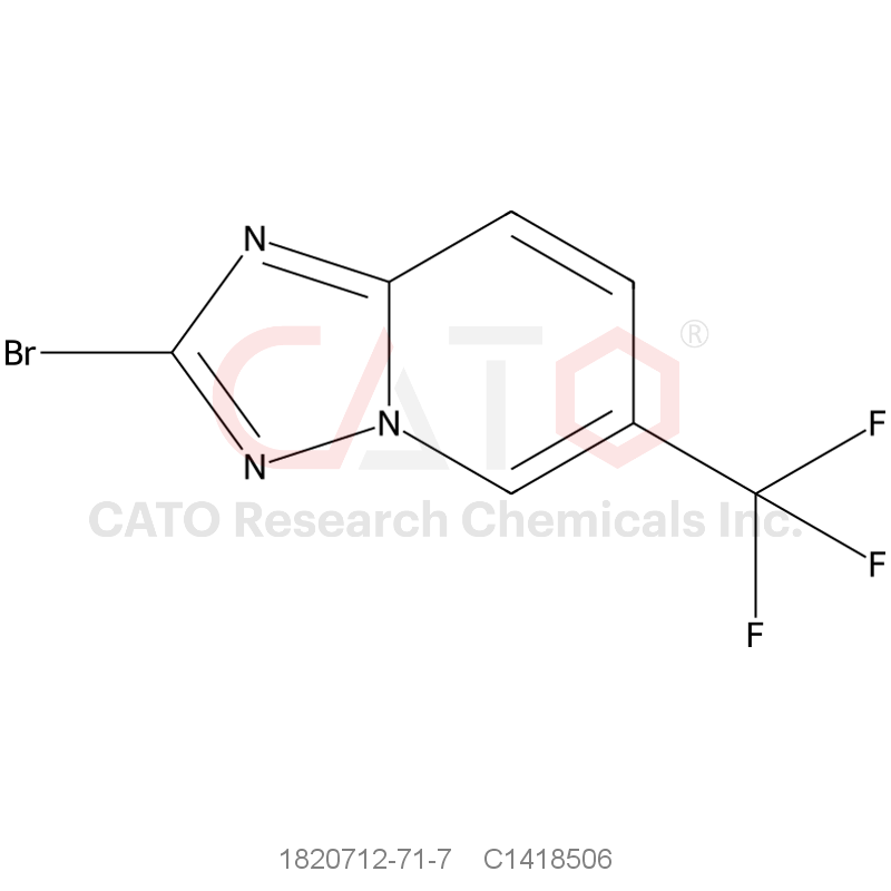 CAS No.:1820712-71-7,2-BRomo-6-trifluoromethyl-[1,2,4]triazolo[1,5-a]pyridine