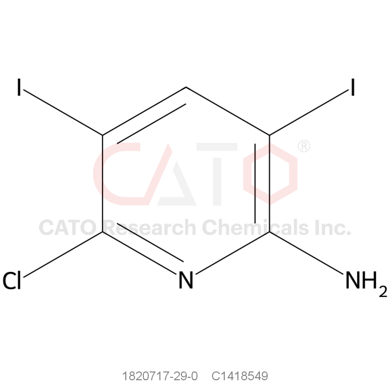 CAS No.:1820717-29-0,6-Chloro-3,5-diiodopyridin-2-amine