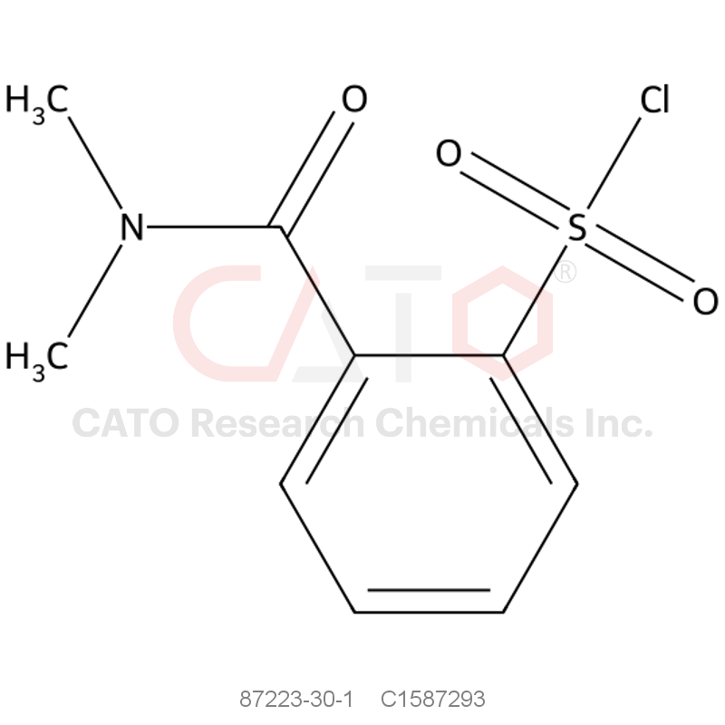 CAS No.:87223-30-1,2-(Dimethylcarbamoyl)benzenesulfonyl chloride