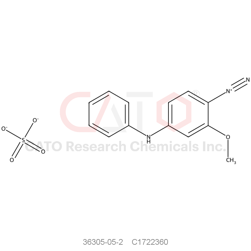 CAS No.:36305-05-2,4-Diazo-3-methoxydiphenylamine Sulfate