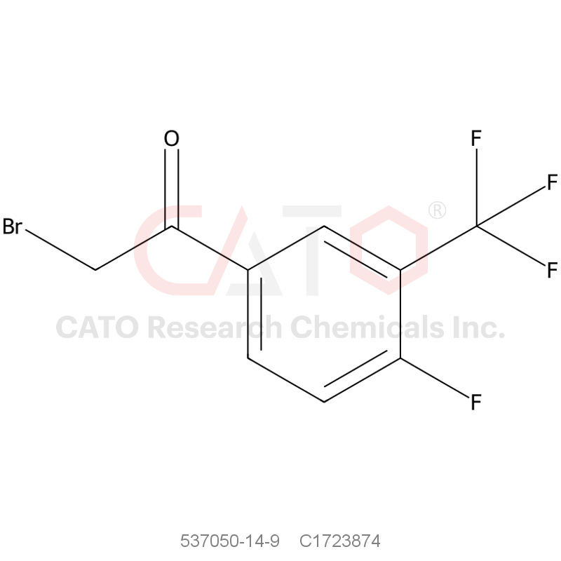 CAS No.:537050-14-9,3-三氟甲基-4-氟苯甲酰甲基溴