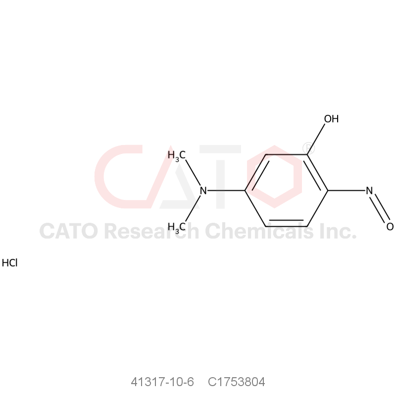 CAS No.:41317-10-6,5-Dimethylamino-2-nitrosophenol Hydrochloride