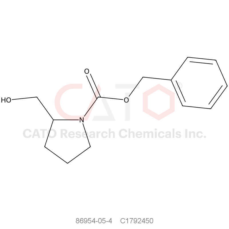CAS No.:86954-05-4,Benzyl 2-(hydroxymethyl)pyrrolidine-1-carboxylate