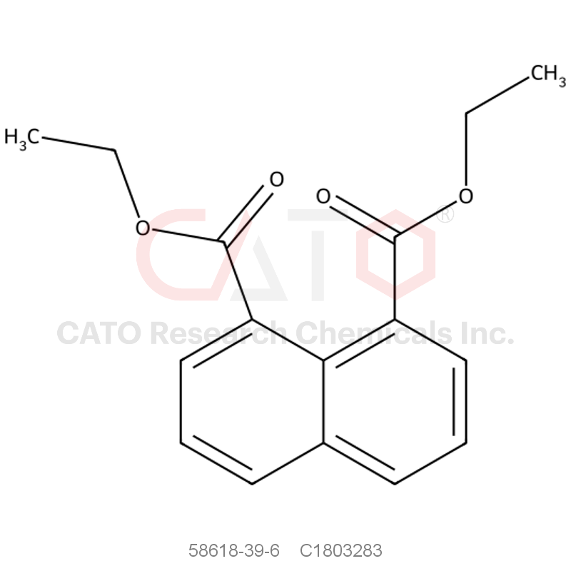 CAS No.:58618-39-6,Diethyl naphthalene-1,8-dicarboxylate