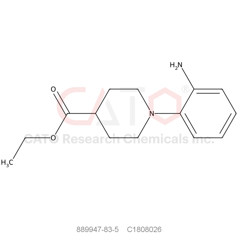 CAS No.:889947-83-5,Ethyl 1-(2-aminophenyl)piperidine-4-carboxylate