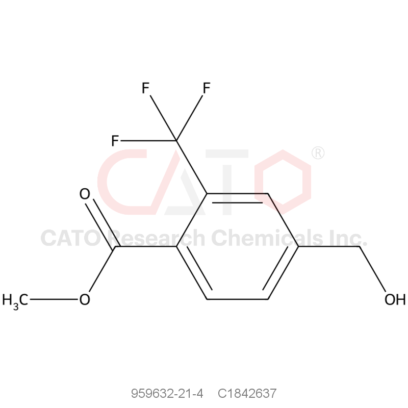 CAS No.:959632-21-4,Methyl 4-(hydroxymethyl)-2-(trifluoromethyl)benzoate