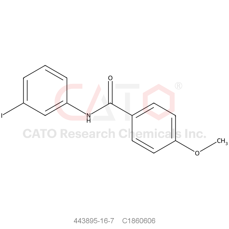 CAS No.:443895-16-7,N-(3-Iodophenyl)-4-methoxybenzamide