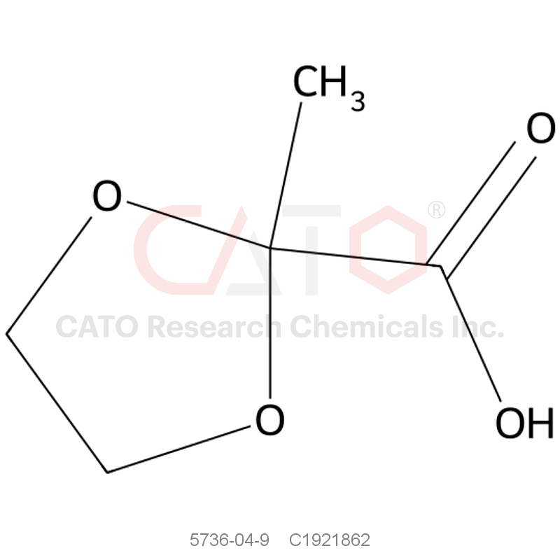 CAS No.:5736-04-9,5736-04-9
2-methyl-1,3-dioxolane-2-carboxylic acid
DTXSID30305590