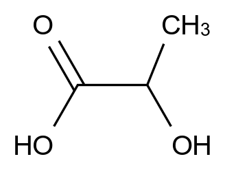 乳酸（多聚体混合物） Lactic Acid (mixture of polymers) CAS 50-21-5 结构式 Chemical Structure