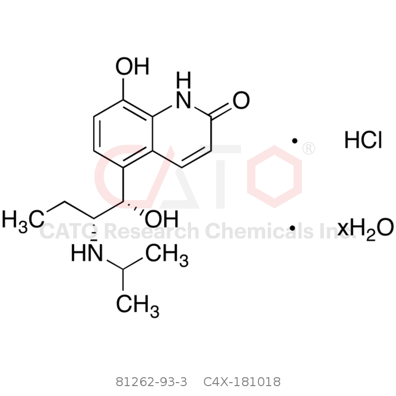 CAS No.:81262-93-3,Procaterol Hydrochloride Hydrate 