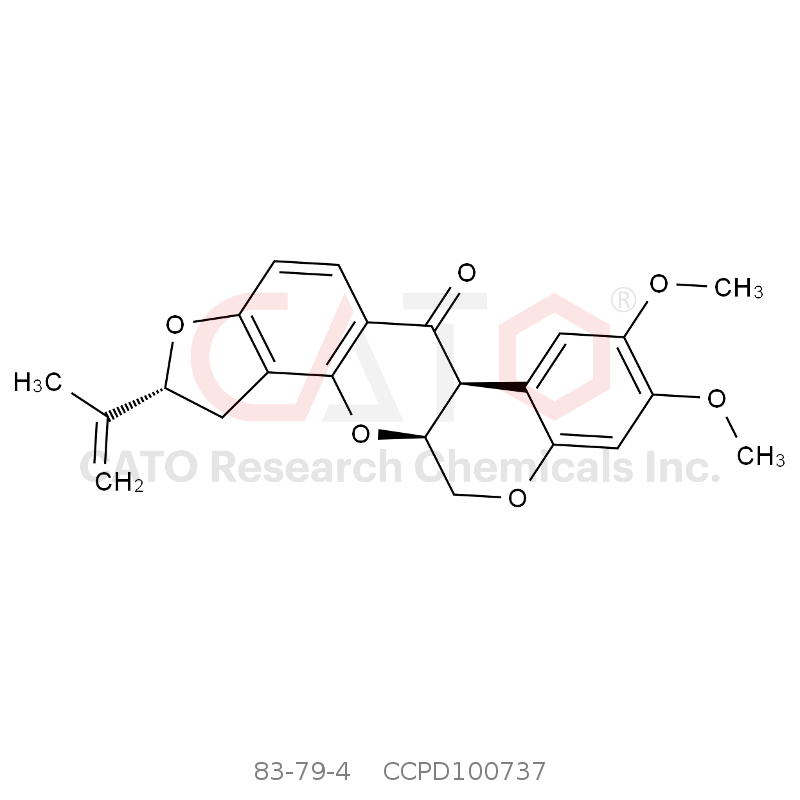 CAS No.:83-79-4,鱼藤酮