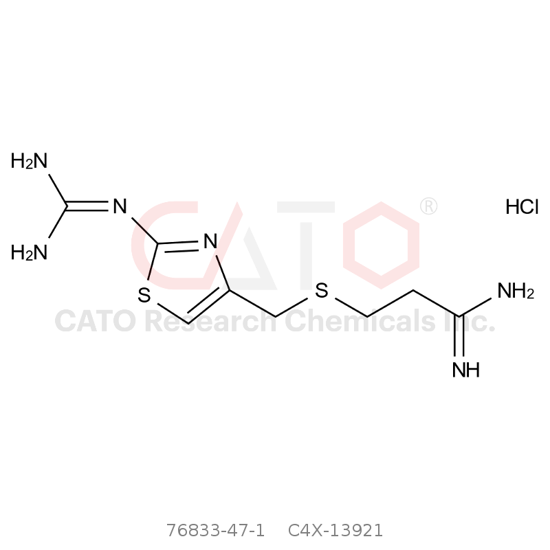 CAS No.:76833-47-1,Famotidine EP Impurity A HCl