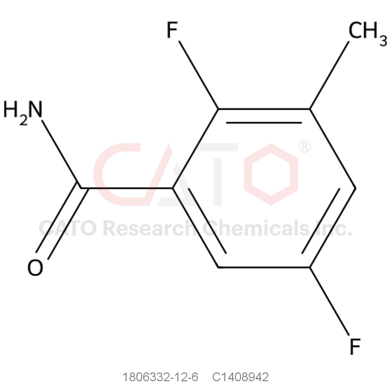 CAS No.:1806332-12-6,2,5-Difluoro-3-methylbenzamide