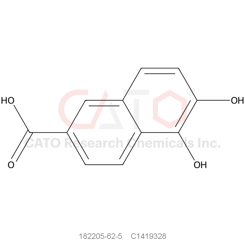 CAS No.:182205-62-5,5,6-Dihydroxy-2-naphthoic acid