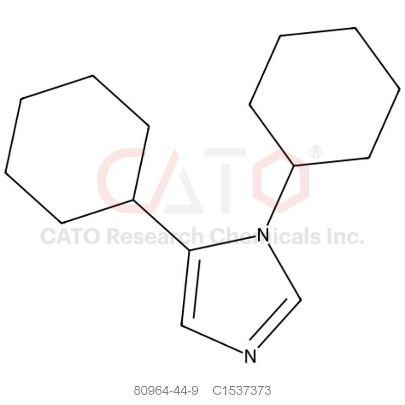 CAS No.:80964-44-9,1,5-Dicyclohexyl-1H-imidazole