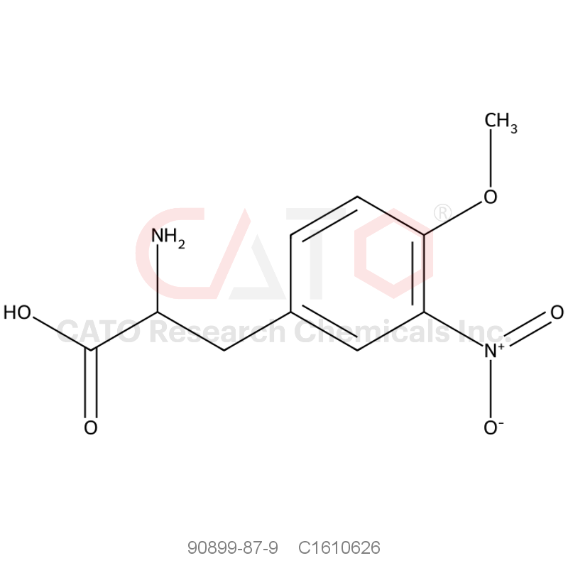 CAS No.:90899-87-9,2-Amino-3-(4-methoxy-3-nitrophenyl)propanoic acid