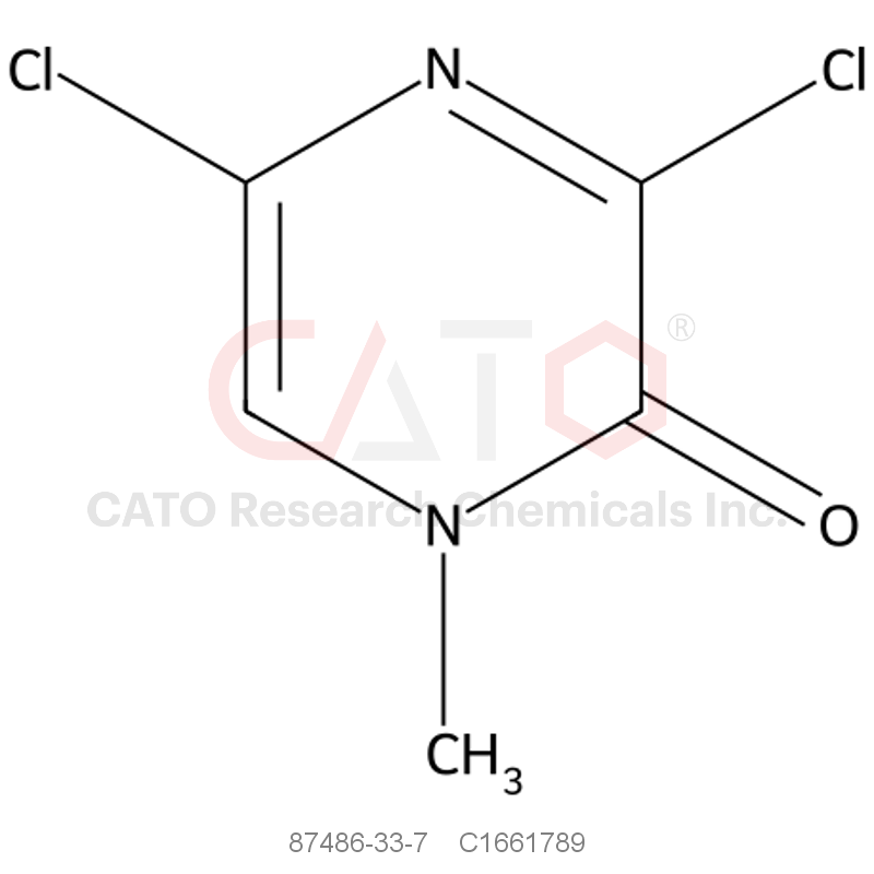 CAS No.:87486-33-7,3,5-Dichloro-1-methylpyrazin-2(1H)-one