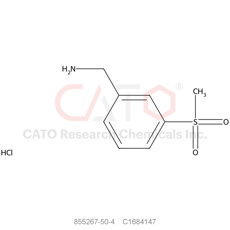 CAS No.:855267-50-4,3-Methylsulfonylbenzylamine Hydrochloride