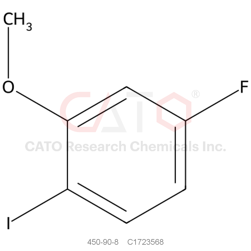 CAS No.:450-90-8,4-Fluoro-1-iodo-2-methoxybenzene