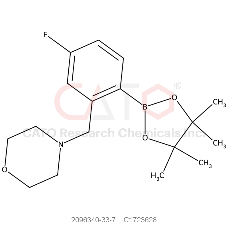 CAS No.:2096340-33-7,2-[(4-吗啉基)甲基]-4-氟苯硼酸频哪醇酯