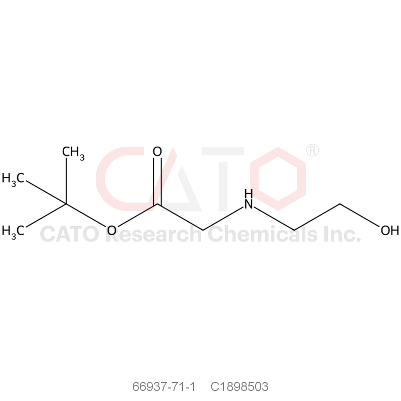 CAS No.:66937-71-1,tert-Butyl (2-hydroxyethyl)glycinate
