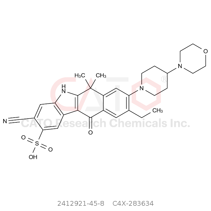CAS No.:2412921-45-8,Alectinib Impurity 34