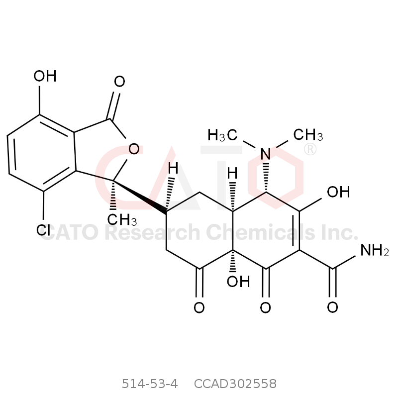 CAS No.:514-53-4,异氯四环素