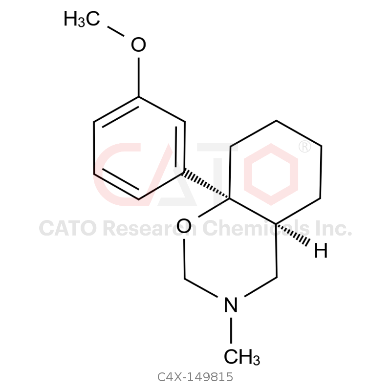 (4aS,8aS)-8a-(3-methoxyphenyl)-3-methyloctahydro-2H-benzo[e][1,3]oxazine