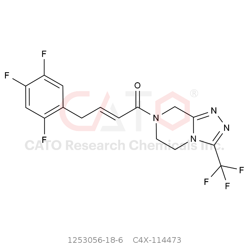 CAS No.:1253056-18-6,西格列汀杂质73（EP标准，按结构售卖）