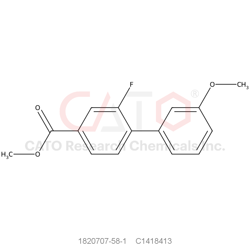 CAS No.:1820707-58-1,Methyl 3-fluoro-4-(3-methoxyphenyl)benzoate