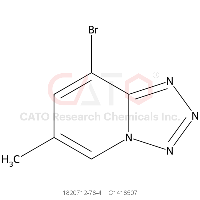 CAS No.:1820712-78-4,8-Bromo-6-methyltetrazolo[1,5-a]pyridine
