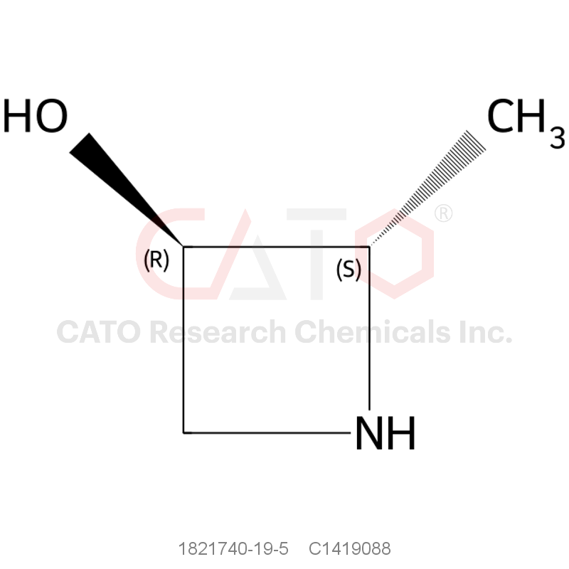 CAS No.:1821740-19-5,(2S,3R)-2-Methylazetidin-3-ol