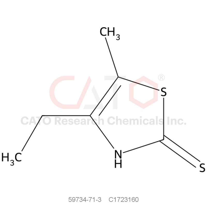 CAS No.:59734-71-3,4-ethyl-5-methyl-1,3-thiazole-2-thiol