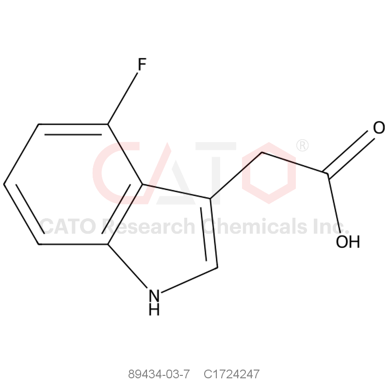 CAS No.:89434-03-7,4-氟吲哚-3-乙酸