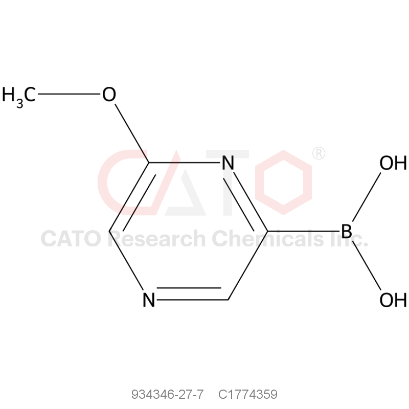 CAS No.:934346-27-7,6-Methoxypyrazine-2-boronic Acid