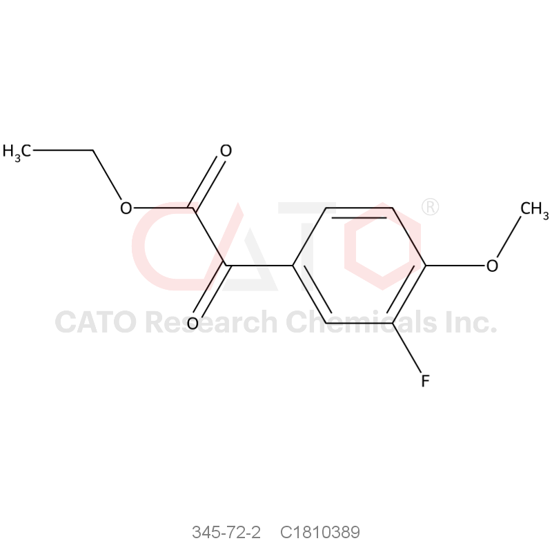 CAS No.:345-72-2,Ethyl 2-(3-fluoro-4-methoxyphenyl)-2-oxoacetate