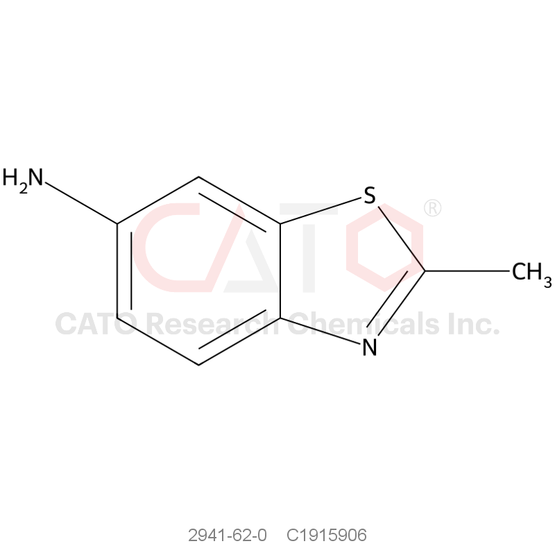 CAS No.:2941-62-0,2-Methyl-1,3-benzothiazol-6-ylamine
2-methyl-1,3-benzothiazol-6-amine
2941-62-0