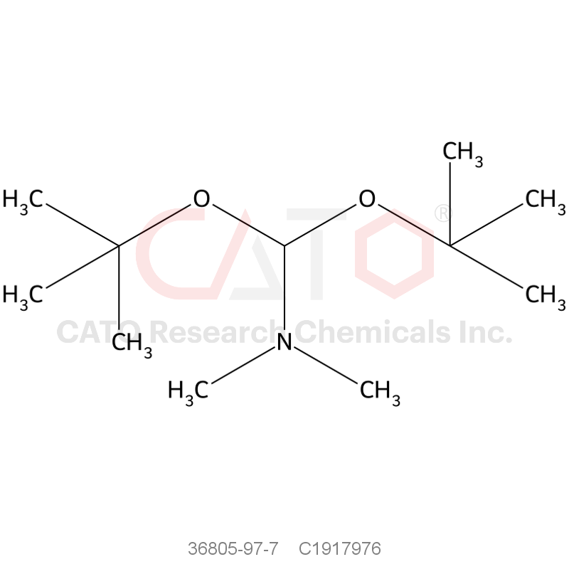 CAS No.:36805-97-7,1,1-Di-tert-butoxy-N,N-dimethylmethylamine
1,1-Di-tert-butoxytrimethylamine
36805-97-7
N,N-Dimethylformamide di-tert-butyl acetal