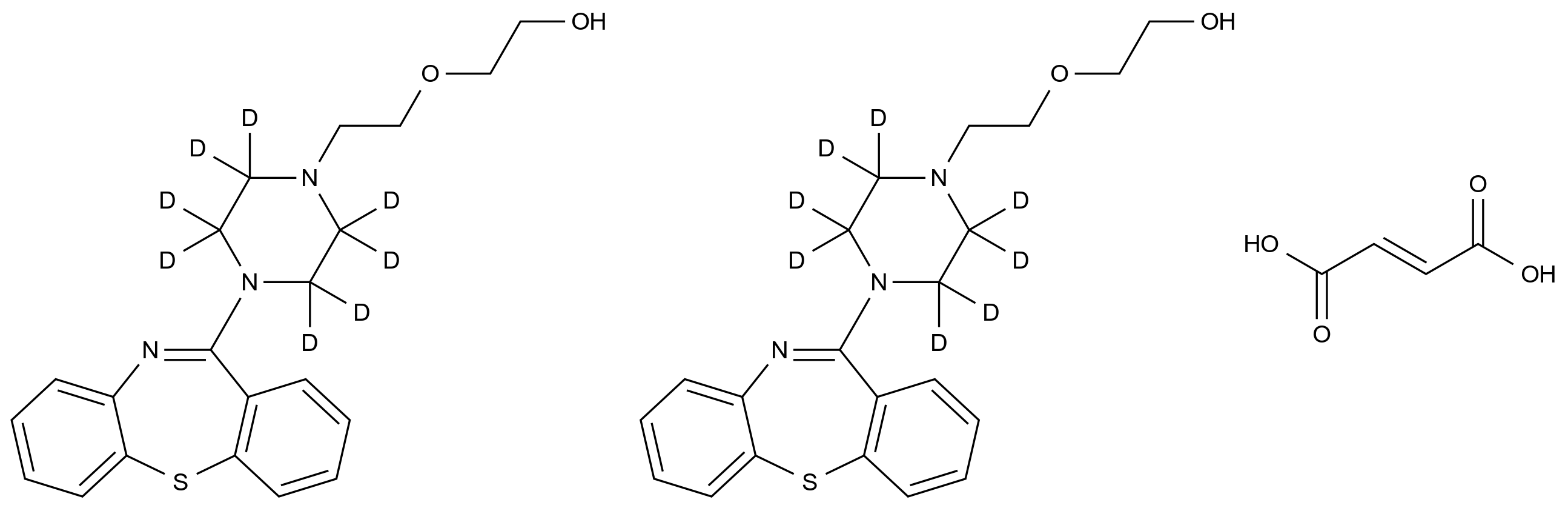CAS No.:1435938-24-1,喹硫平-d8半富马酸盐