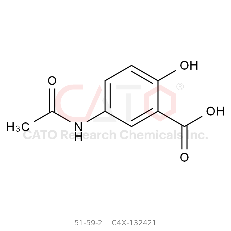 CAS No.:51-59-2,Mesalazine Impurity 21