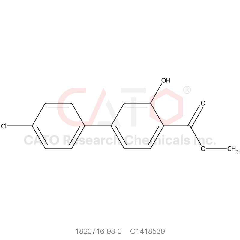 CAS No.:1820716-98-0,Methyl 4-(4-chlorophenyl)-2-hydroxybenzoate