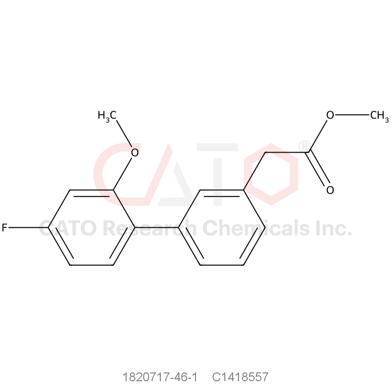 CAS No.:1820717-46-1,Methyl 2-[3-(4-fluoro-2-methoxyphenyl)phenyl]acetate