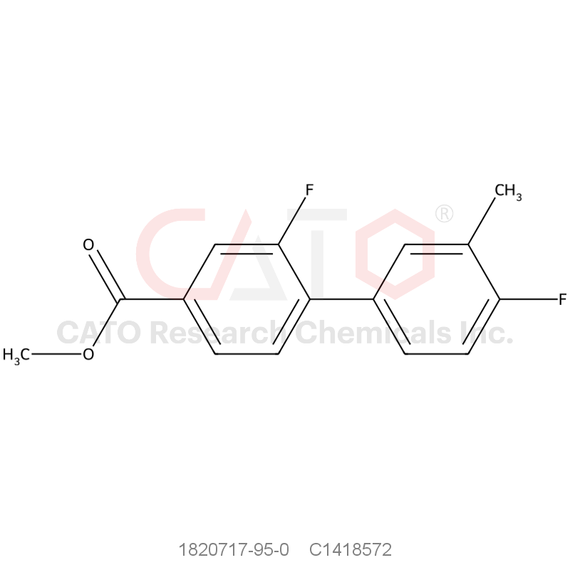 CAS No.:1820717-95-0,Methyl 3-fluoro-4-(4-fluoro-3-methylphenyl)benzoate