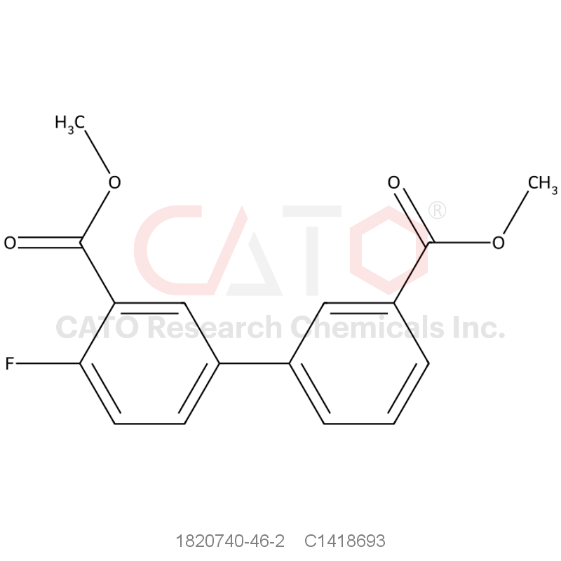 CAS No.:1820740-46-2,Methyl 2-fluoro-5-[3-(methoxycarbonyl)phenyl]benzoate