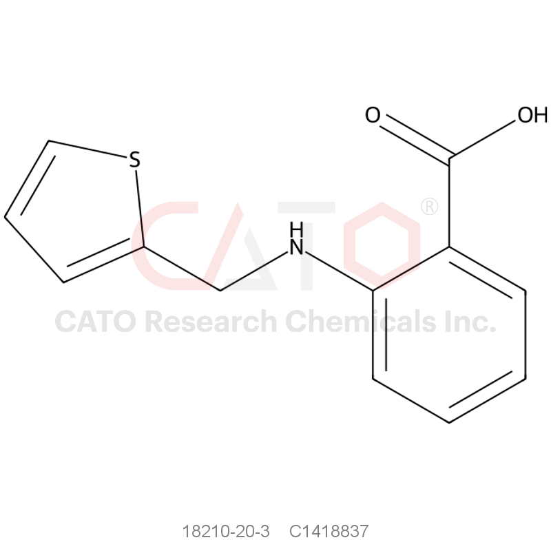 CAS No.:18210-20-3,2-((Thiophen-2-ylmethyl)amino)benzoic acid