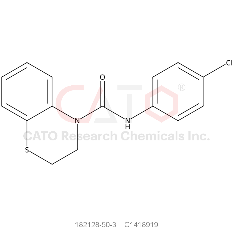 CAS No.:182128-50-3,N-(4-chlorophenyl)-2,3-dihydro-4H-benzo[b][1,4]thiazine-4-carboxamide