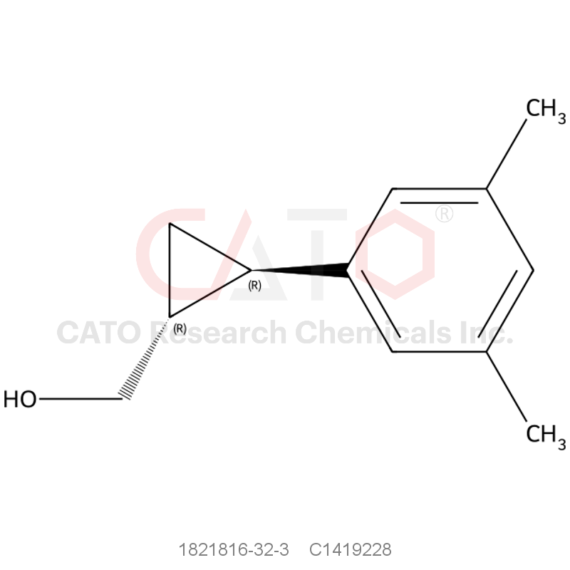 CAS No.:1821816-32-3,((1R,2R)-2-(3,5-dimethylphenyl)cyclopropyl)methanol
