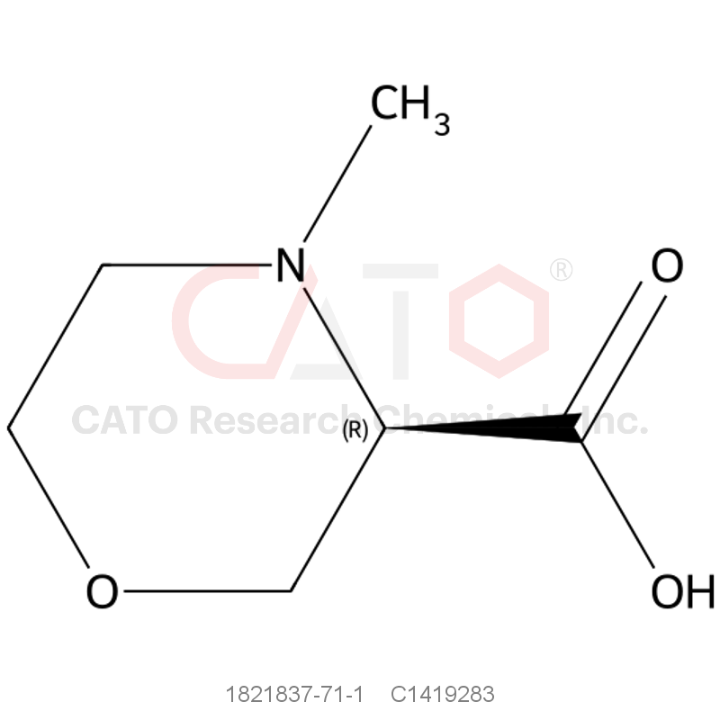 CAS No.:1821837-71-1,(R)-4-methylmorpholine-3-carboxylic acid
