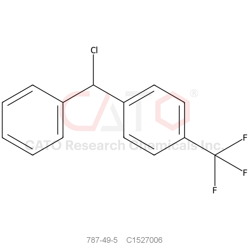 CAS No.:787-49-5,1-(Chloro(phenyl)methyl)-4-(trifluoromethyl)benzene